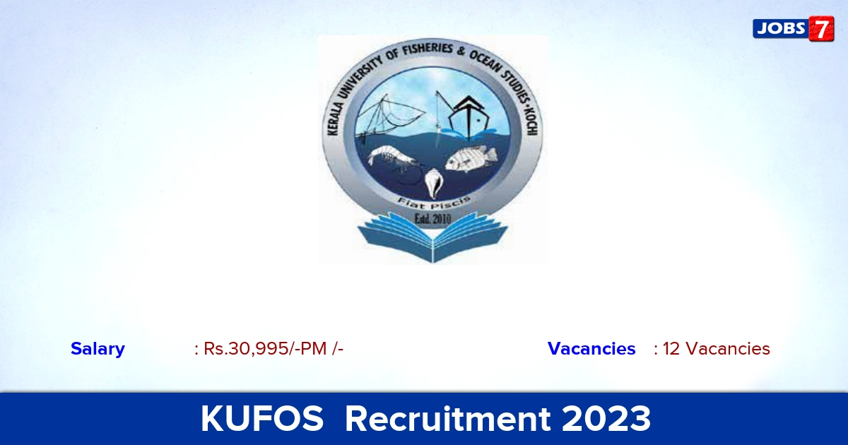 KUFOS  Recruitment 2023 - Assistant Jobs, Apply via Offline Mode!
