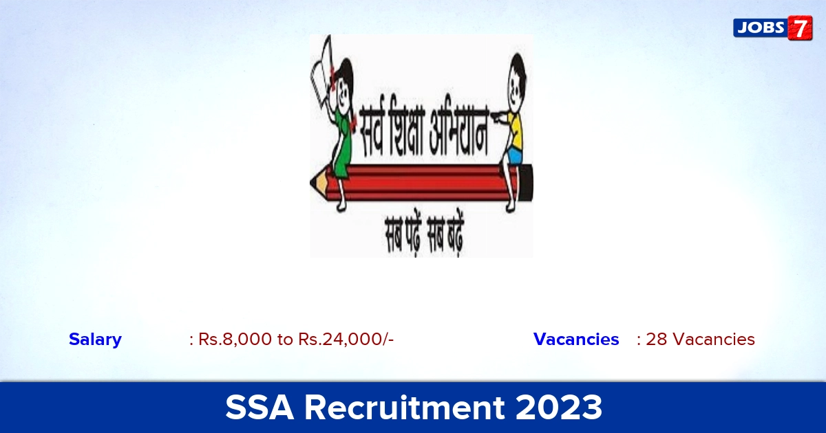 SSA North Garo Hills Recruitment 2023 - Apply Resource Person Jobs, Walk-in Interview!