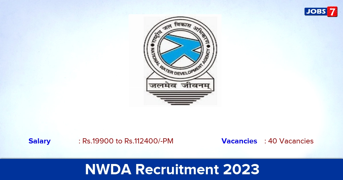 NWDA Recruitment 2023 - Junior Engineer Jobs, Apply Now!