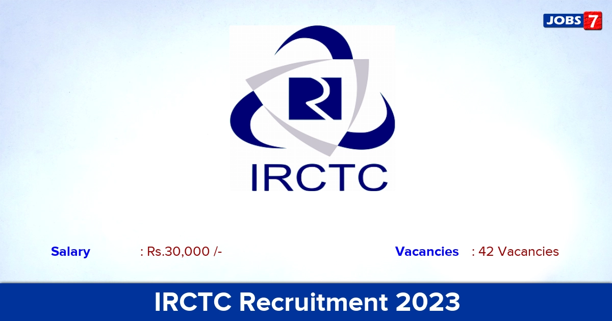 IRCTC Recruitment 2023 - Hospitality Monitor Jobs, Walk-in Interview! IRCTC Recruitment 2023 - Hospitality Monitor Jobs, Walk-in Interview!
