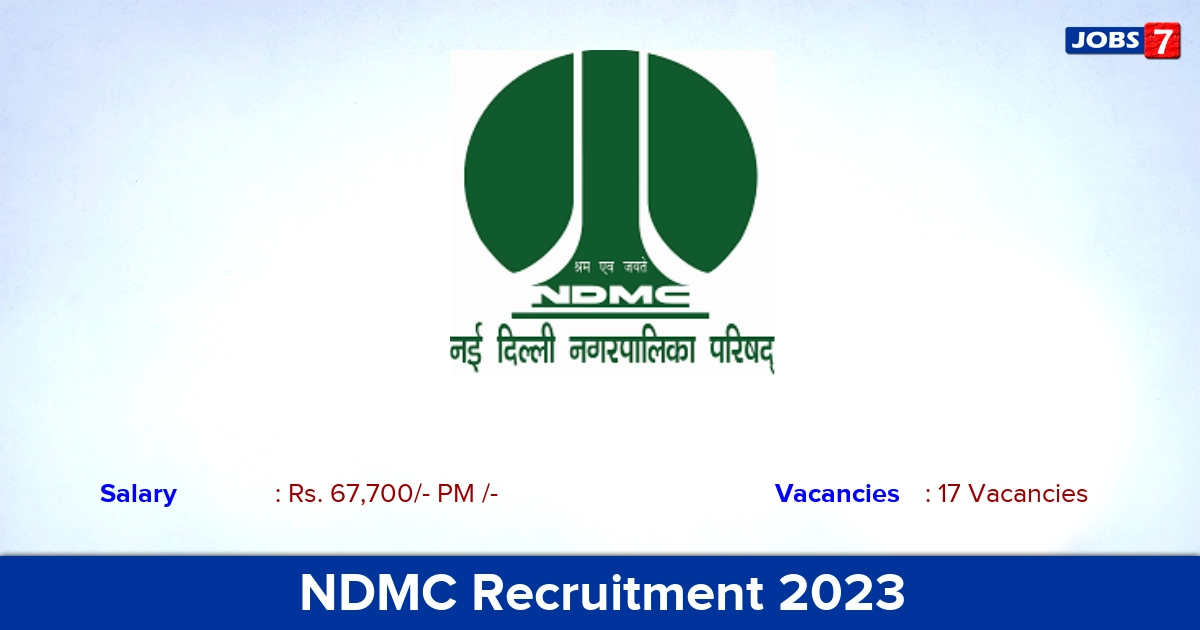 NDMC Recruitment 2023 - Walk in Interview for Senior Resident Jobs!