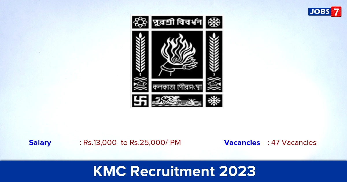 KMC Recruitment 2023 - Offline Application For Staff Nurse Jobs! 