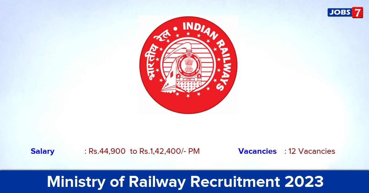 Ministry of Railway Recruitment 2023 - Apply Offline for Assistant Programmer Job Vacancies!