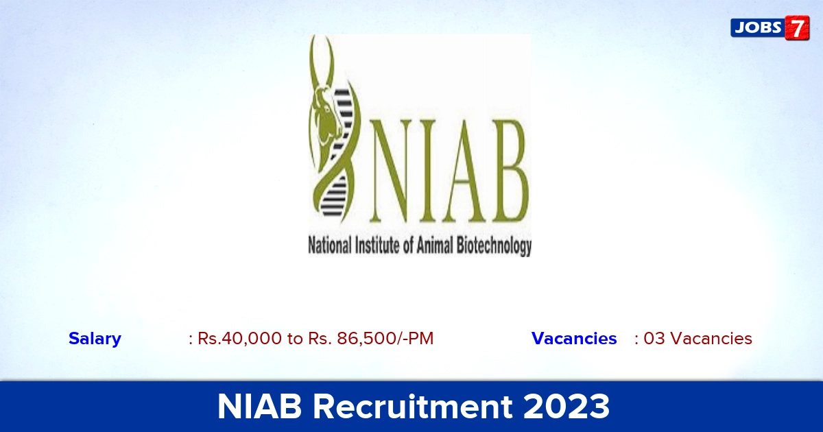 NIAB Recruitment 2023 -  Project Scientist Jobs, Apply Online Now!