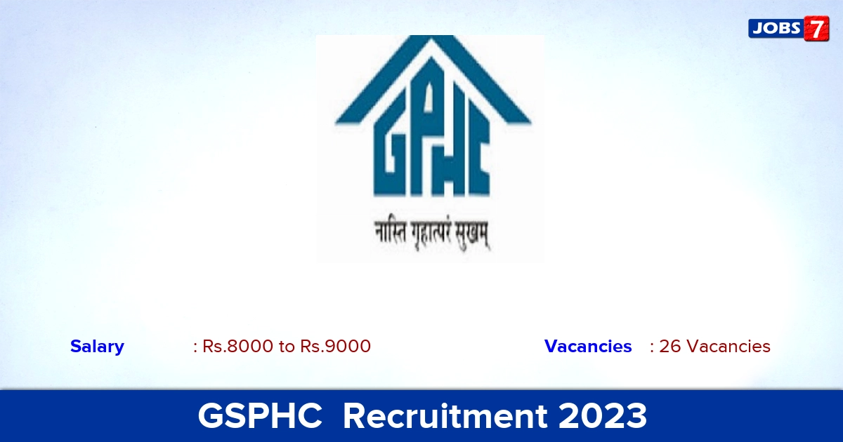 GSPHC  Recruitment 2023 - Apply Online for 26 Graduate & Technician Apprentice Vacancies