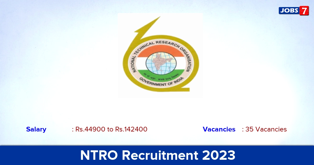 NTRO Recruitment 2023 - Apply Offline for 35 Analyst Vacancies