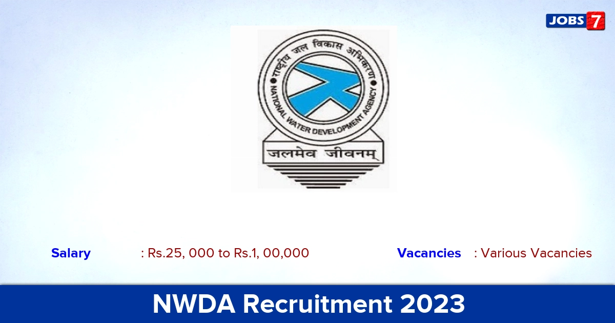 NWDA Recruitment 2023 -  Consultant Jobs, Apply Offline!