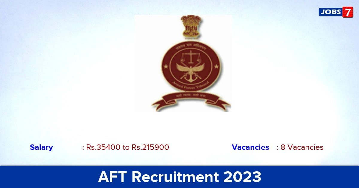 AFT Recruitment 2023 - Apply Offline for Junior Account Officer, Assistant  Jobs