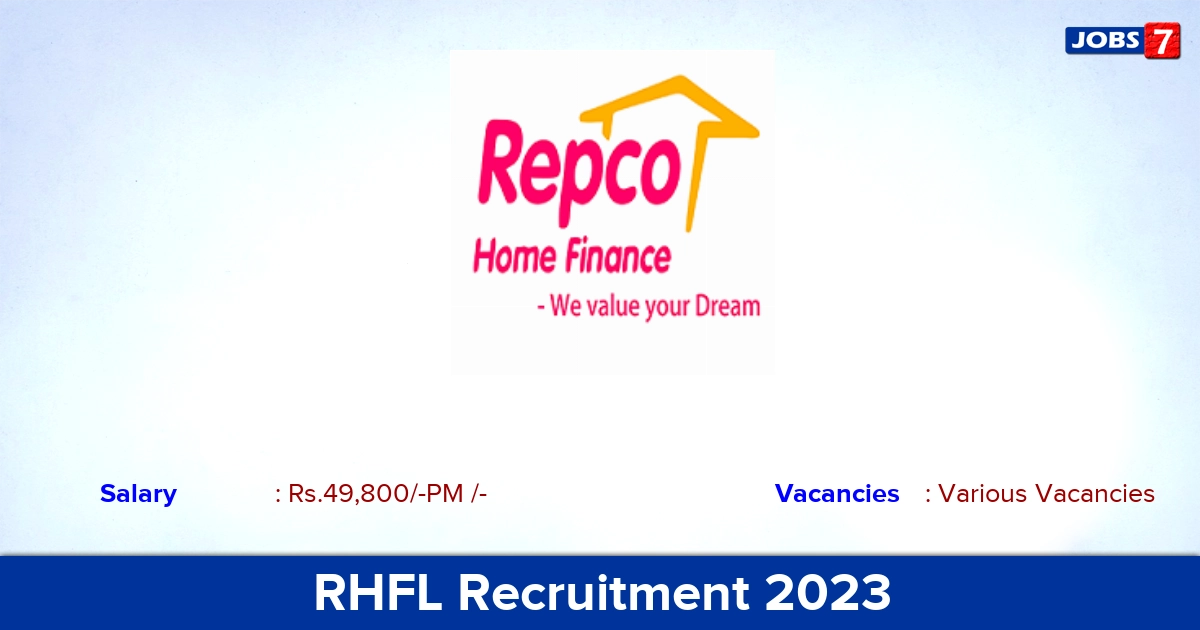 RHFL Recruitment 2023 - Manager Job Vacancies, Apply Via Postal!