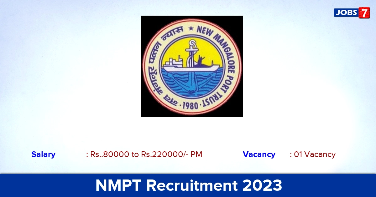 NMPT Recruitment 2023 - Apply Online for Traffic Manager Jobs!
