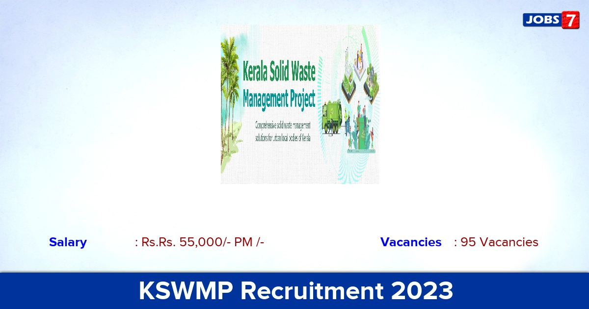 KSWMP Recruitment 2023 - Apply Online for 95 Environmental Engineer job, Vacancies!