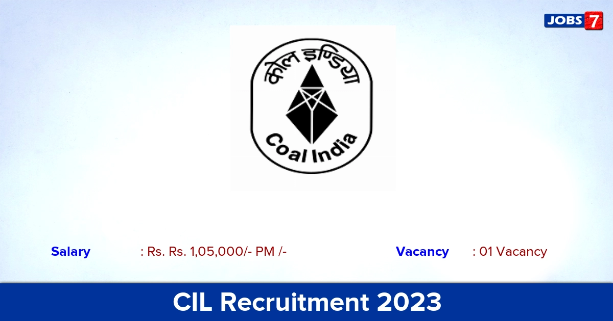 CIL Recruitment 2023 - Advisor Jobs, Apply Offline, Now!