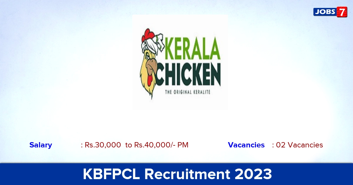 KBFPCL Recruitment 2023 - Apply Offline for Marketing Manager Jobs!