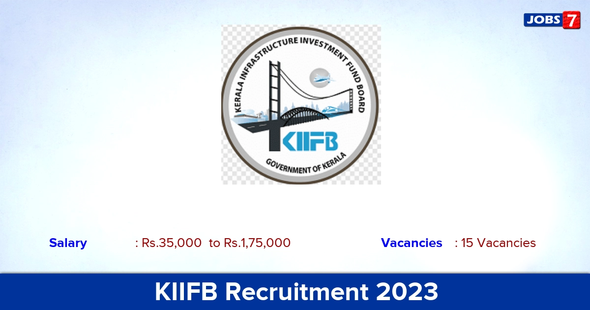 KIIFB Recruitment 2023 - Project Assistant Jobs, Details Here!