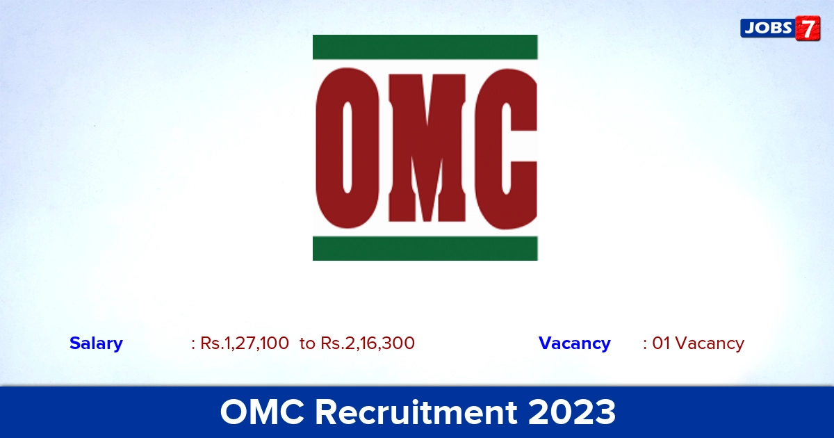 OMC Recruitment 2023 - Apply Offline for General Manager Jobs!