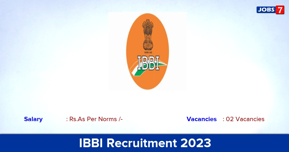 IBBI Recruitment 2023 - Apply Offline for Director Jobs!