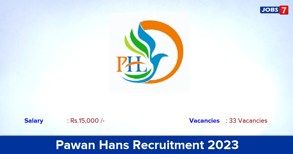 Pawan Hans Recruitment 2023 - Graduate Apprentice Jobs, Apply Offline!
