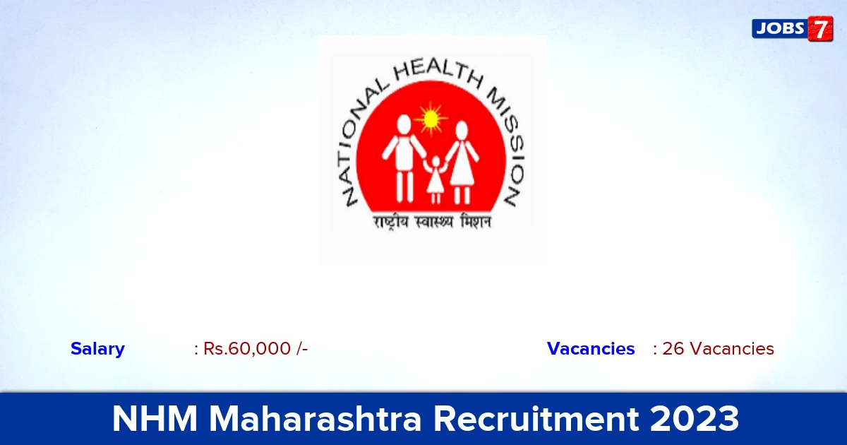 NHM Sangli Recruitment 2023 - Medical Officer vacancies, Apply Here!