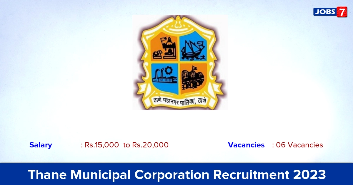 Thane Municipal Corporation Recruitment 2023 - Apply Online for Manager Jobs!