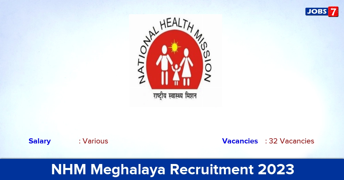 NHM Meghalaya Recruitment 2023 - Apply Offline for Nursing Tutor Jobs!