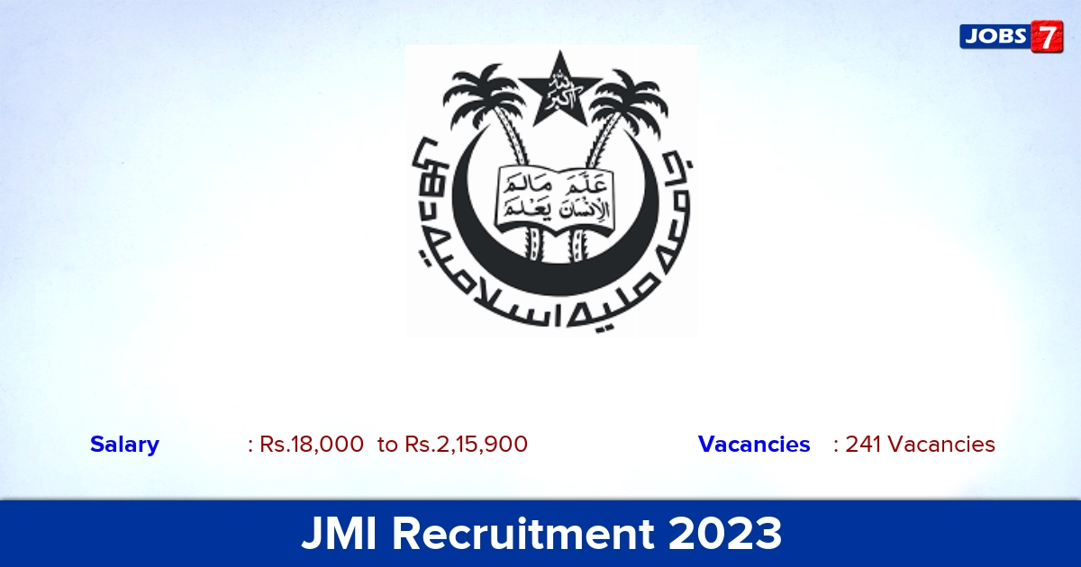 JMI Recruitment 2023 - Lower Division Clerk Jobs, Details Here!