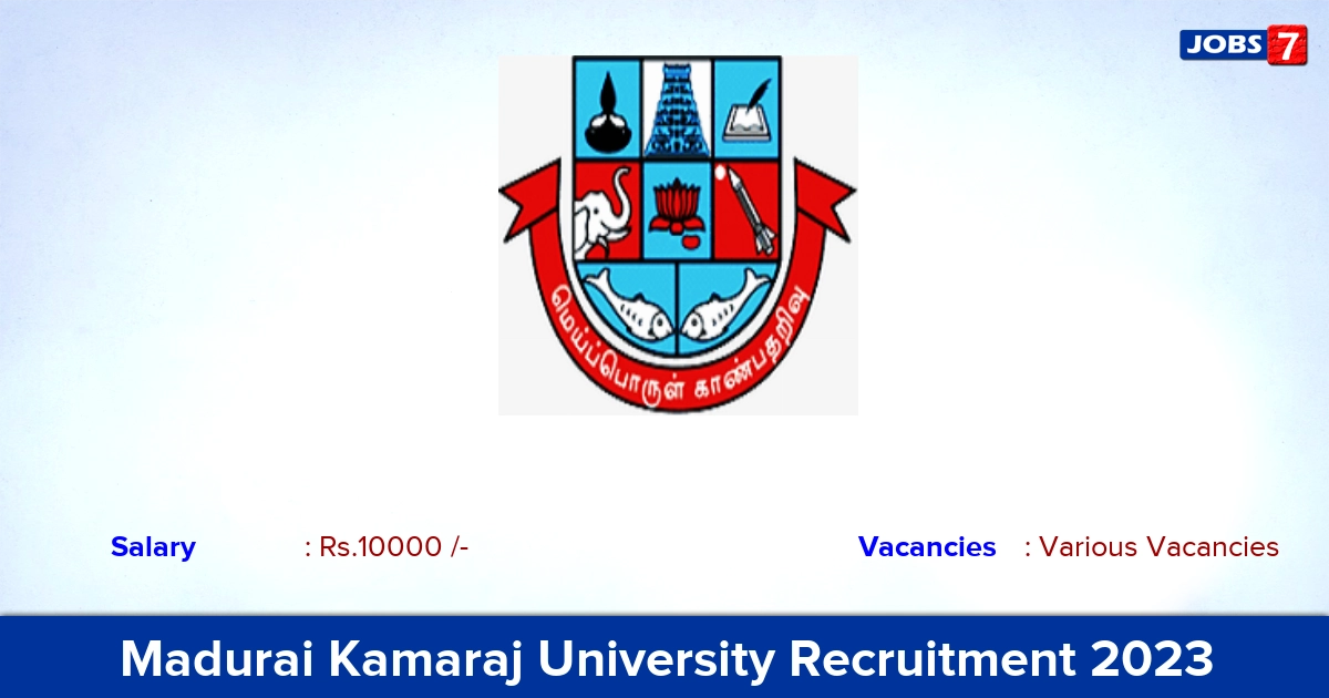 MKU Recruitment 2023 - Apply Online for Field Assistant Vacancies MKU Recruitment 2023 - Apply Online for Field Assistant Vacancies