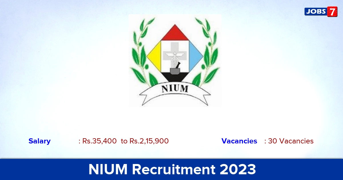 NIUM Recruitment 2023 - Apply Offline for 30 Lecturer Jobs!