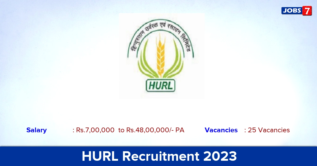 HURL Recruitment 2023 - Apply Assistant Manager Jobs, Online Application!