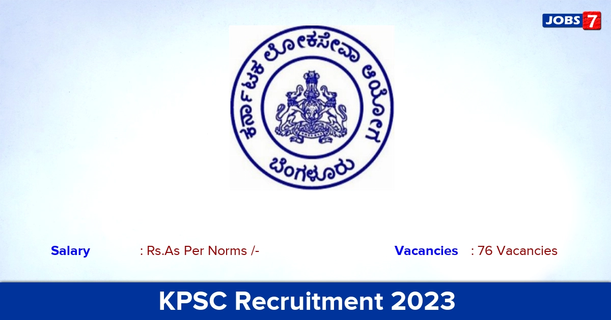 KPSC Recruitment 2023 - Apply Motor Vehicle Inspector Jobs, Online Application!