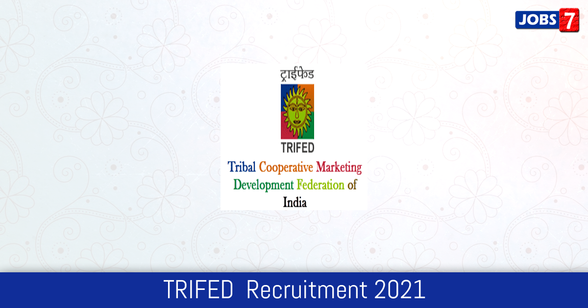 TRIFED  Recruitment 2024:  Jobs in TRIFED  | Apply @ trifed.tribal.gov.in