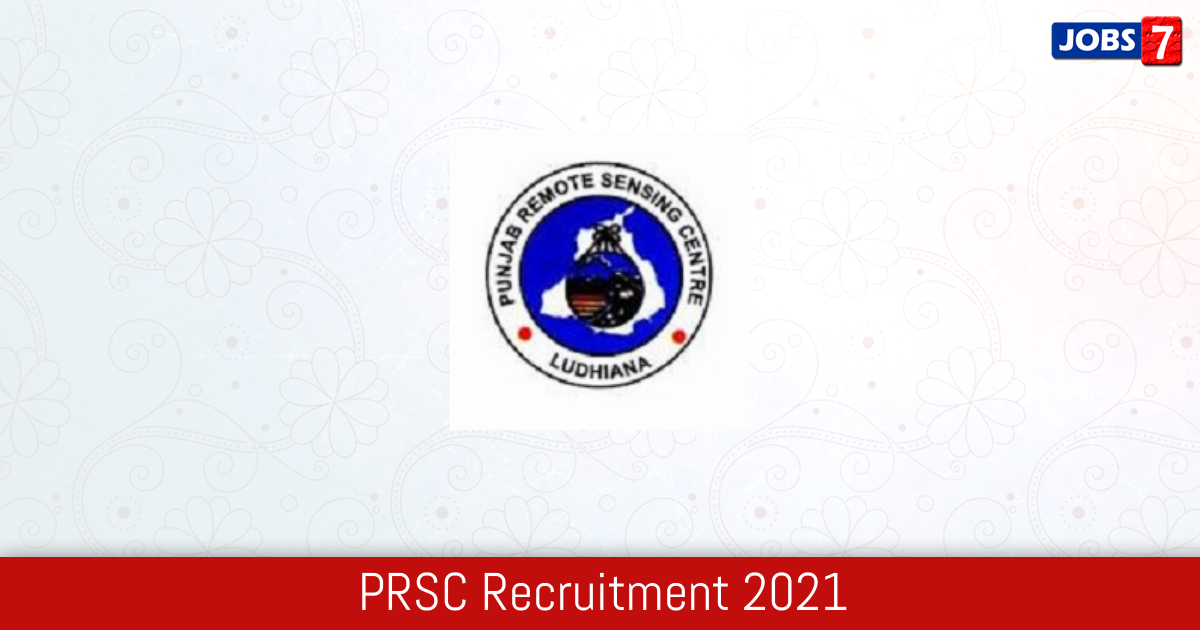 PRSC Recruitment 2024:  Jobs in PRSC | Apply @ prsc.gov.in