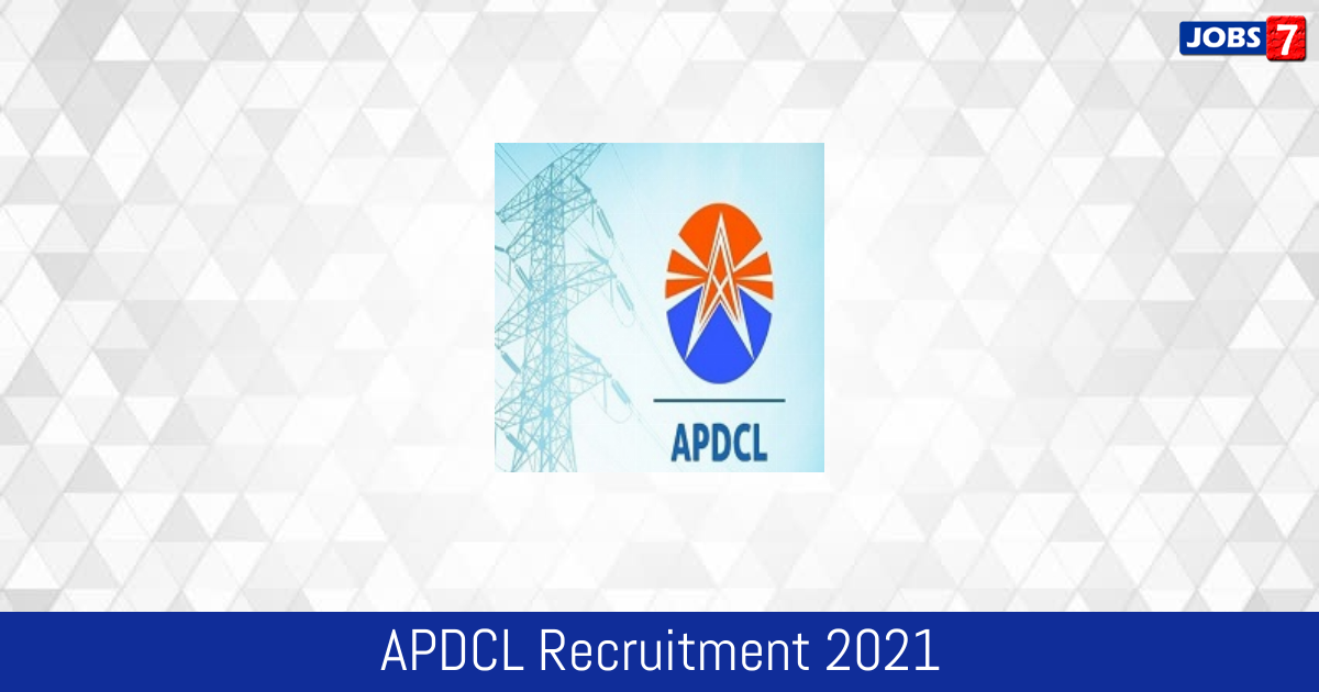 APDCL Recruitment 2024:  Jobs in APDCL | Apply @ www.bmjh.org