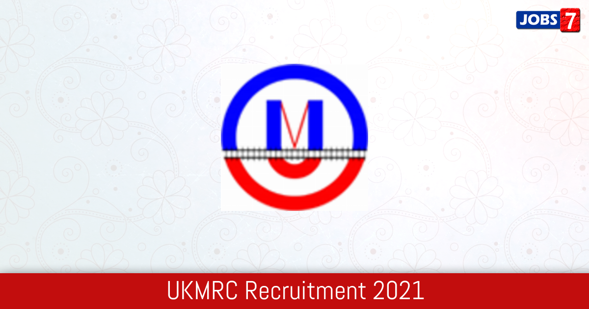 UKMRC Recruitment 2024:  Jobs in UKMRC | Apply @ www.ukmrc.org
