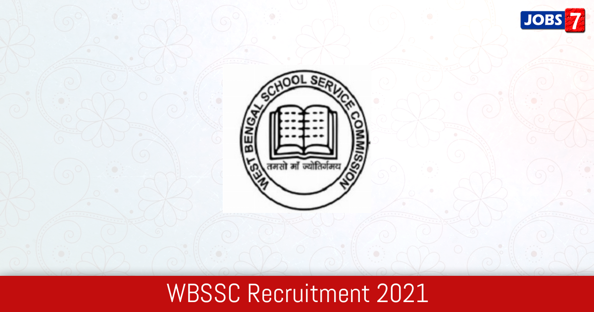 WBSSC Recruitment 2024:  Jobs in WBSSC | Apply @ www.westbengalssc.com