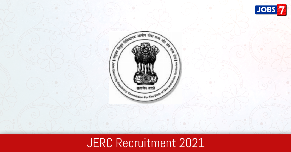 JERC Recruitment 2024: 5 Jobs in JERC | Apply @ jercuts.gov.in