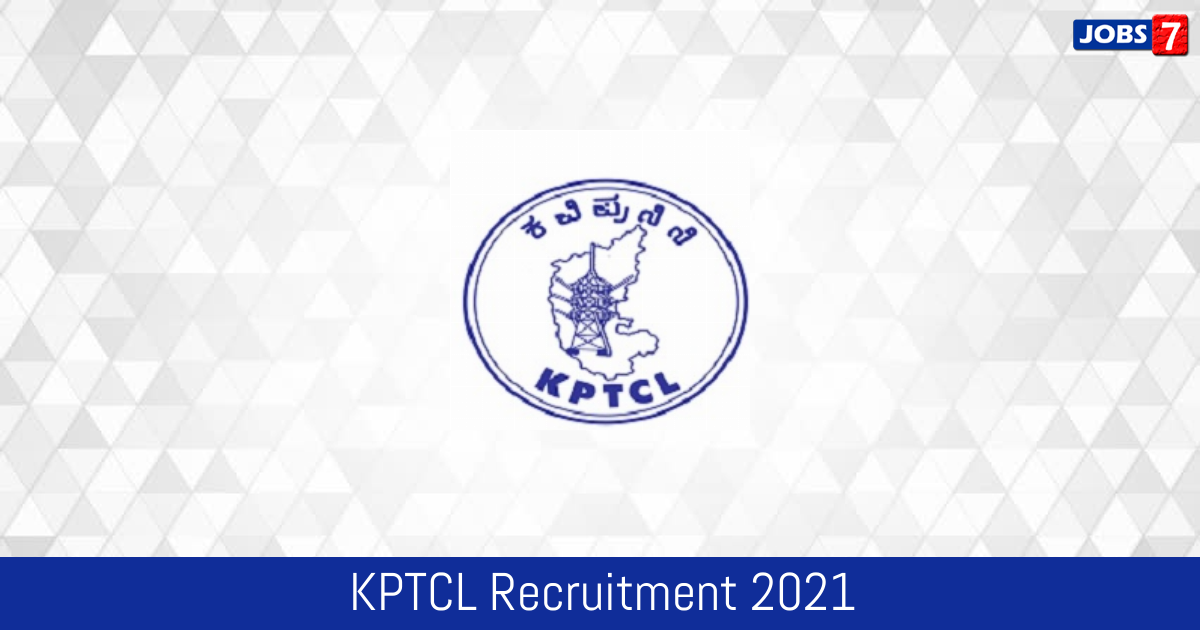 KPTCL Recruitment 2024:  Jobs in KPTCL | Apply @ kptcl.karnataka.gov.in