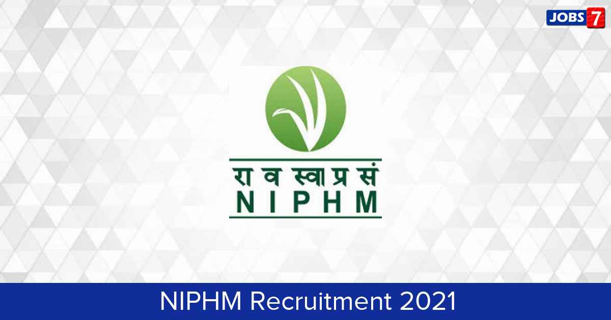 NIPHM Recruitment 2024:  Jobs in NIPHM | Apply @ niphm.gov.in
