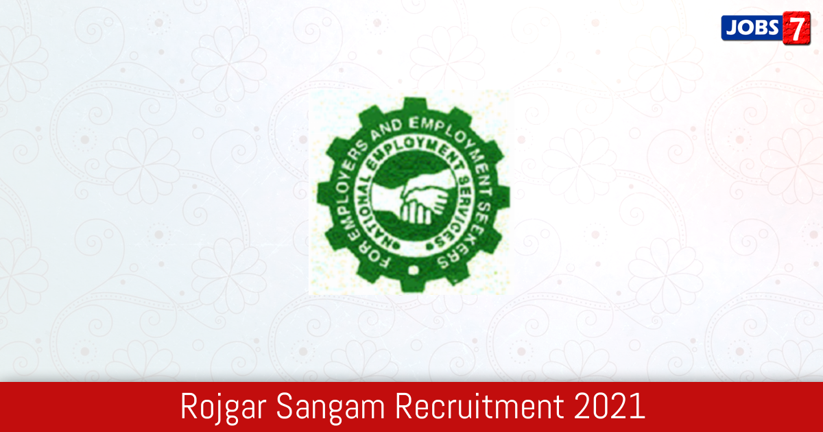 Rojgar Sangam Recruitment 2024:  Jobs in Rojgar Sangam | Apply @ sewayojan.up.nic.in
