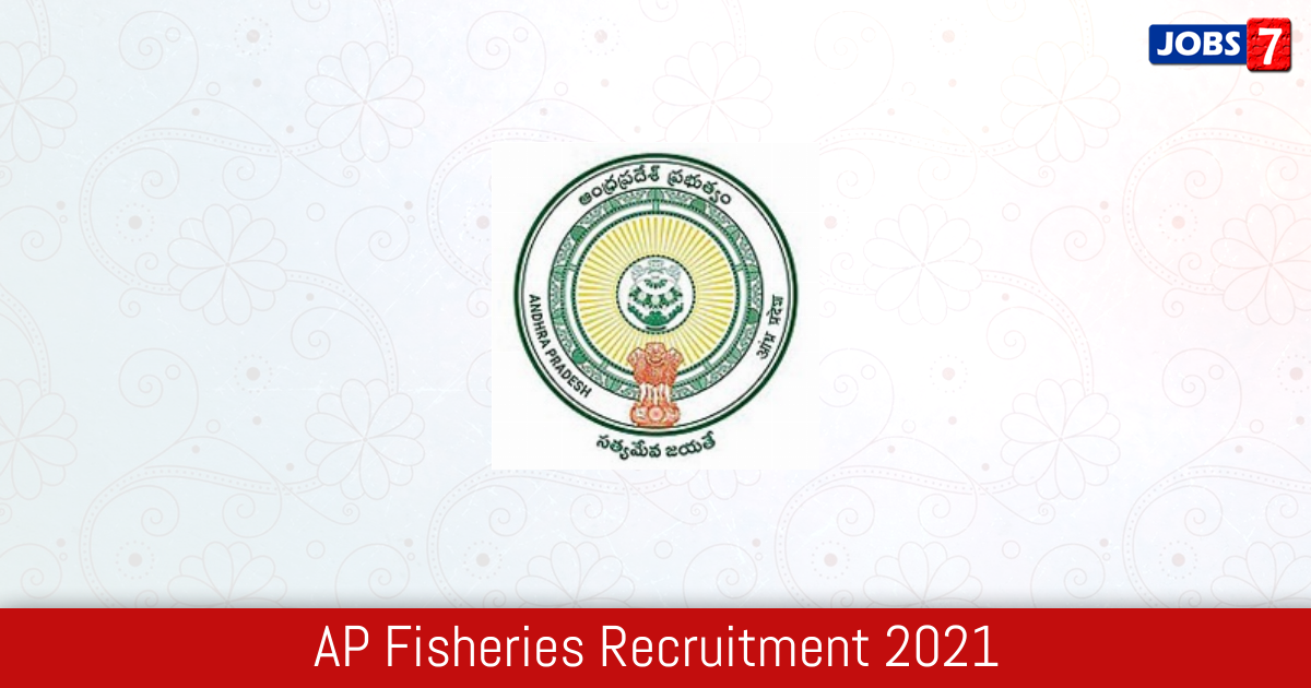 AP Fisheries Recruitment 2024:  Jobs in AP Fisheries | Apply @ spsnellore.ap.gov.in