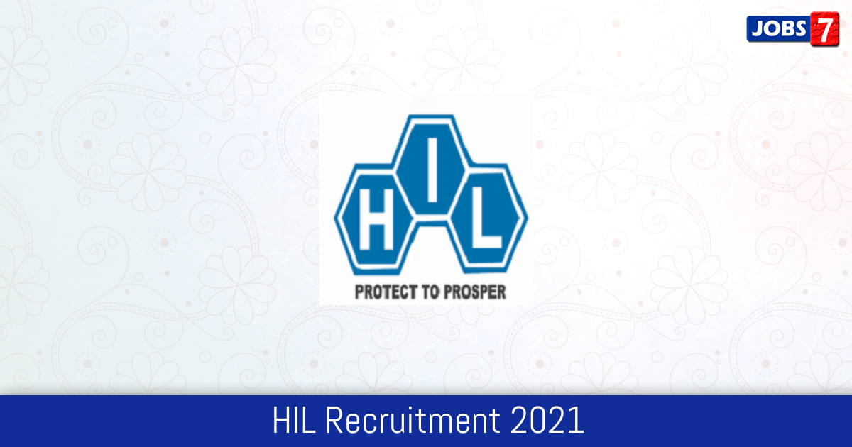 HIL Recruitment 2024:  Jobs in HIL | Apply @ www.hil.gov.in