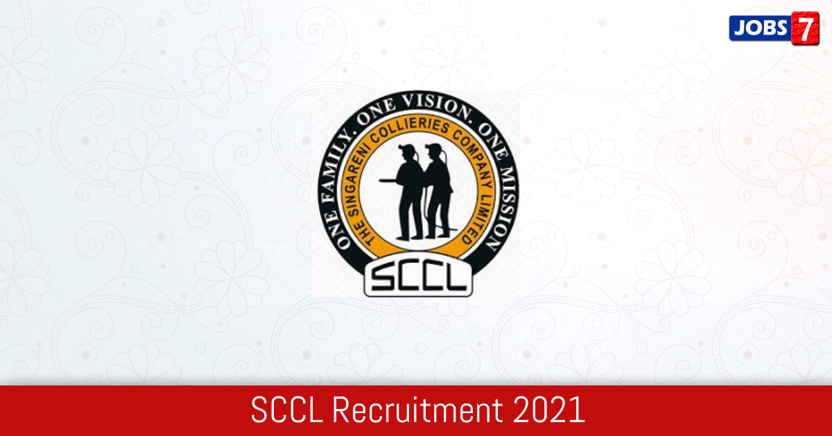 SCCL Recruitment 2024:  Jobs in SCCL | Apply @ scclmines.com