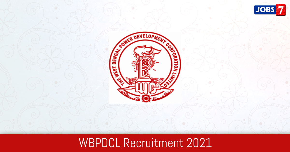 WBPDCL Recruitment 2024:  Jobs in WBPDCL | Apply @ wbpdcl.co.in