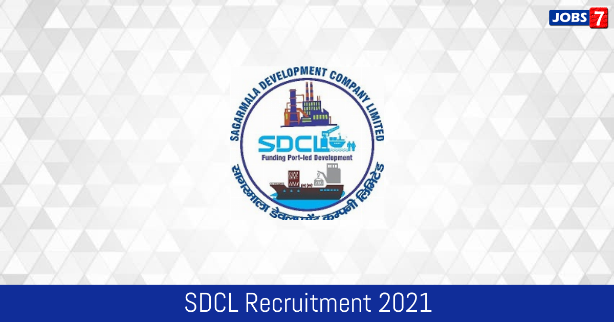 SDCL Recruitment 2024:  Jobs in SDCL | Apply @ www.sdclindia.com