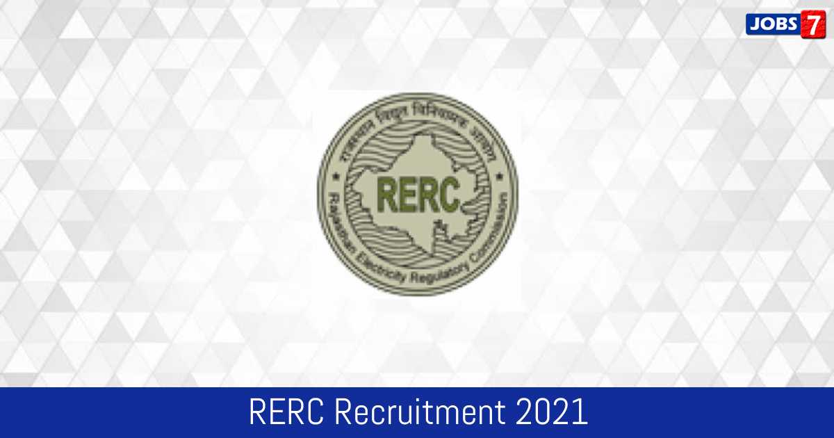 RERC Recruitment 2024:  Jobs in RERC | Apply @ rerc.rajasthan.gov.in