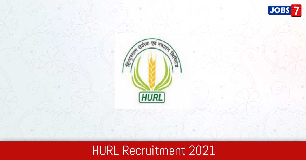 HURL Recruitment 2024: 80 Jobs in HURL | Apply @ www.hurl.net.in