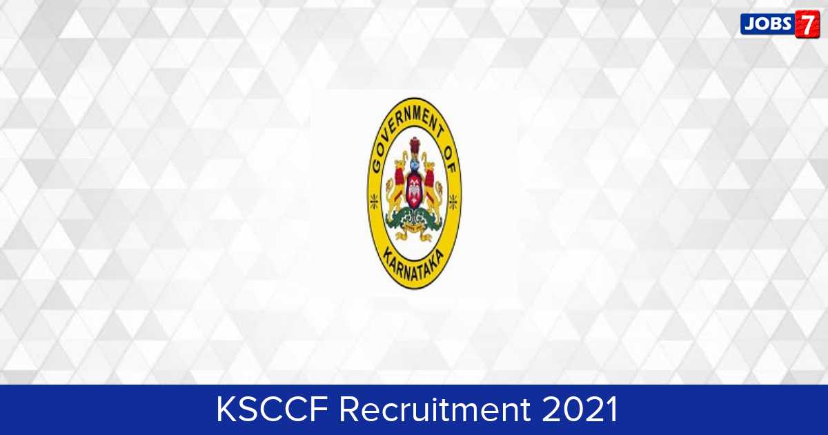 KSCCF Recruitment 2024:  Jobs in KSCCF | Apply @ recruitapp.in