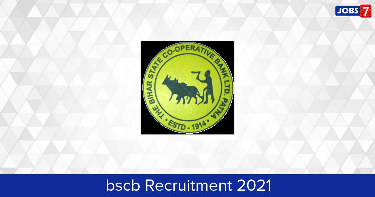 BSCB Recruitment 2024:  Jobs in BSCB | Apply @ bscb.co.in