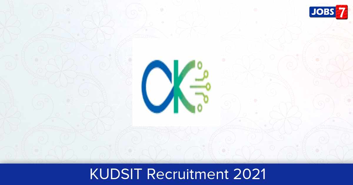 KUDSIT Recruitment 2024:  Jobs in KUDSIT | Apply @ duk.ac.in