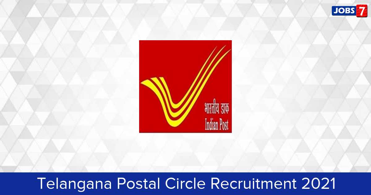 Telangana Postal Circle Recruitment 2024:  Jobs in Telangana Postal Circle | Apply @ telanganapostalcircle.in