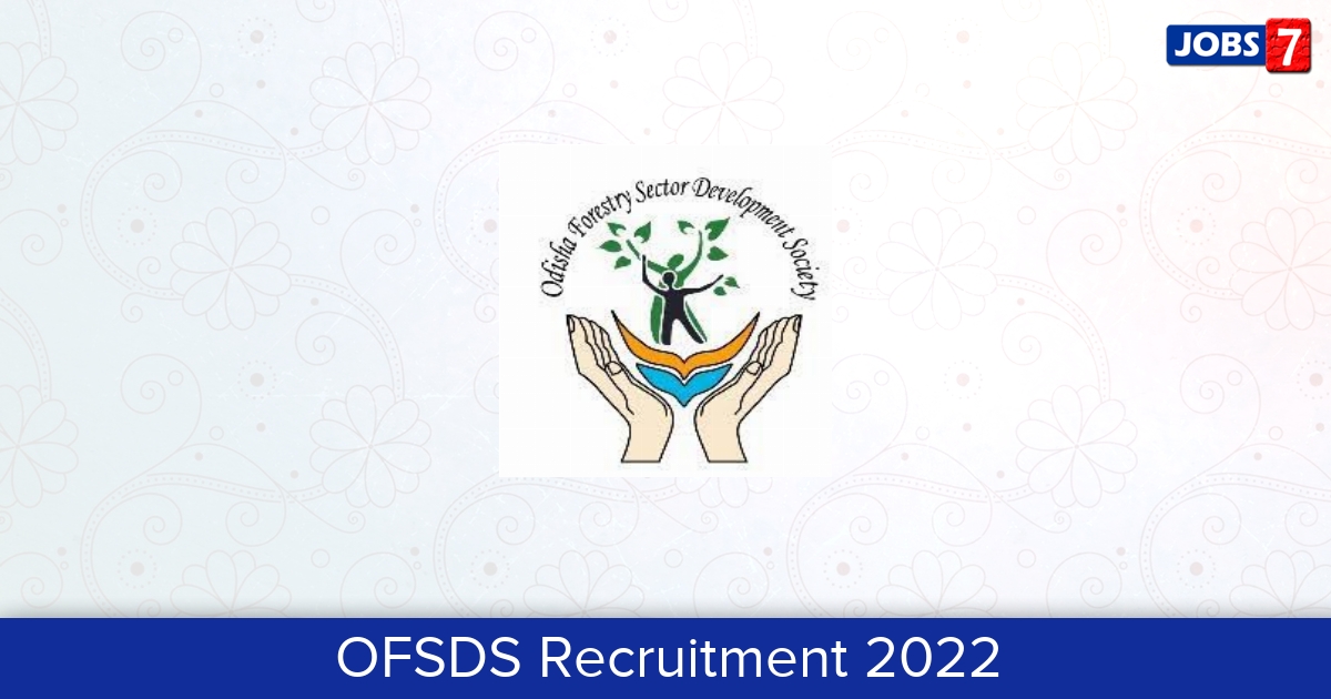 OFSDS Recruitment 2024:  Jobs in OFSDS | Apply @ ofsds.in/